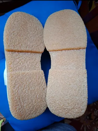 Botines blancos. Talla 36