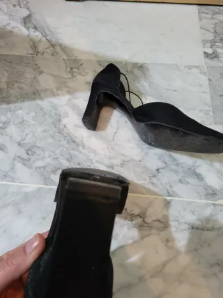 Zapatos de fiesta Jhesu by Bayescu negros