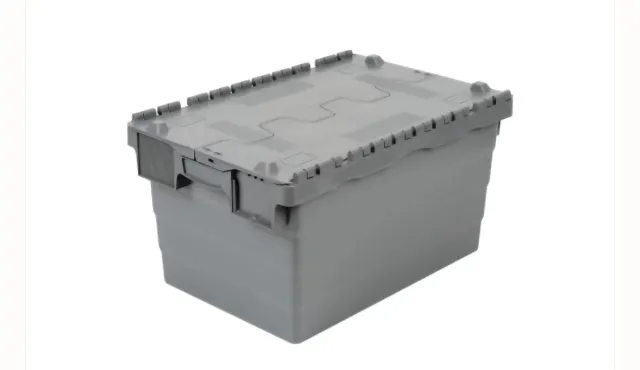 Cajas de Almacenaje tipo euro Plástico Gris.