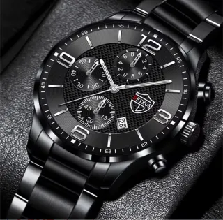 Reloj Raglan Hombre Marrón Negro