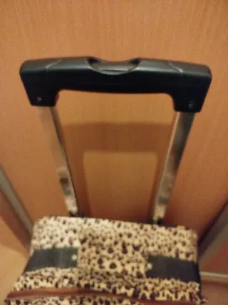 Trolley Mochila Leopardo