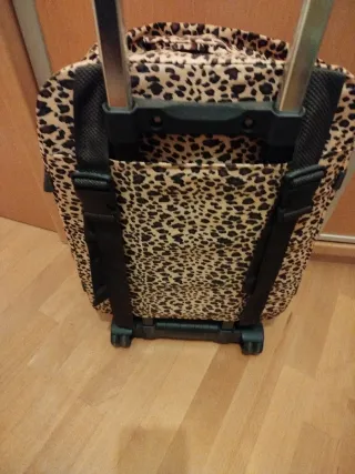 Trolley Mochila Leopardo