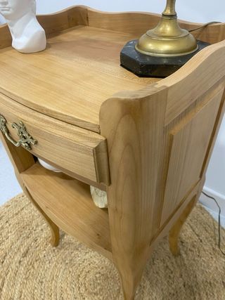 Mesita francesa madera lavada cerezo