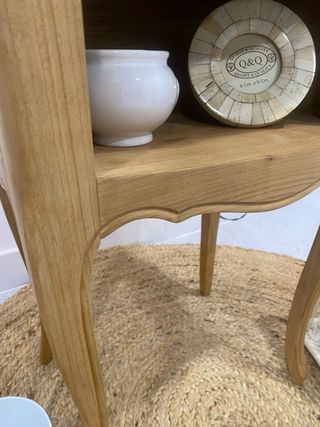 Mesita francesa madera lavada cerezo