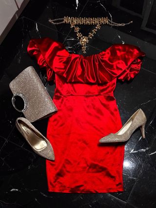 Set Natale Rosso e Oro