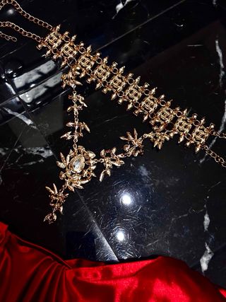 Set Natale Rosso e Oro