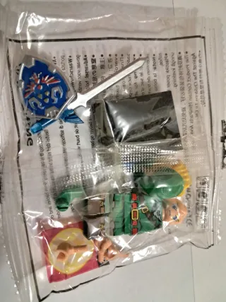 Bloque tipo lego Link de Zelda