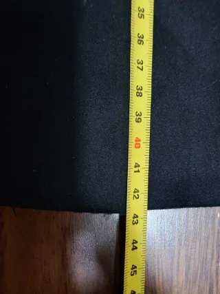 Falda negra vuelo corta T L