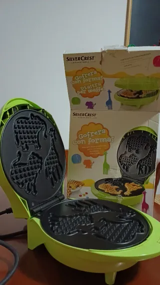 Silvercrest Piastra per Waffle con Forme Animali