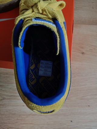 Zapatillas Puma Suede Amarillas y Azules