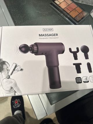 Pistola masajes completamente nueva