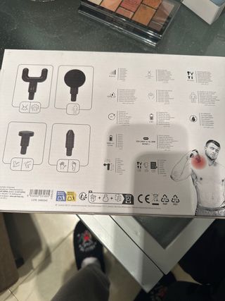 Pistola masajes completamente nueva