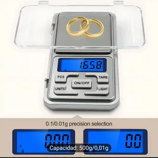 Balanza de precisión 500g/0.01g