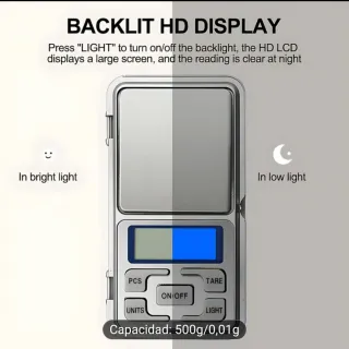 Balanza de precisión 500g/0.01g