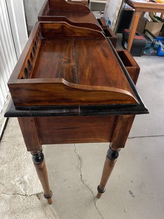 Pareja Mesitas Auxiliares Madera