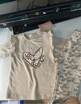 Chándal niña corazón sin estrenar