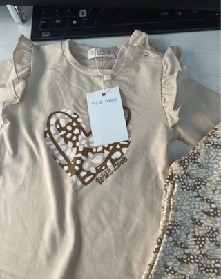 Chándal niña corazón sin estrenar