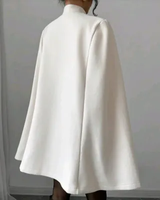 Capa abrigo blanco