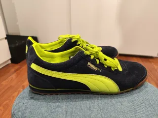 Zapatillas Puma Arizona Azul y Amarillo