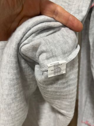 Pigiama donna cotone caldo pois L