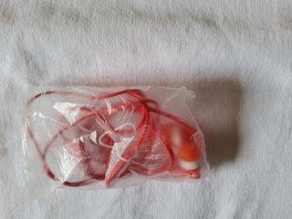 Auricolari Rossi e Argento