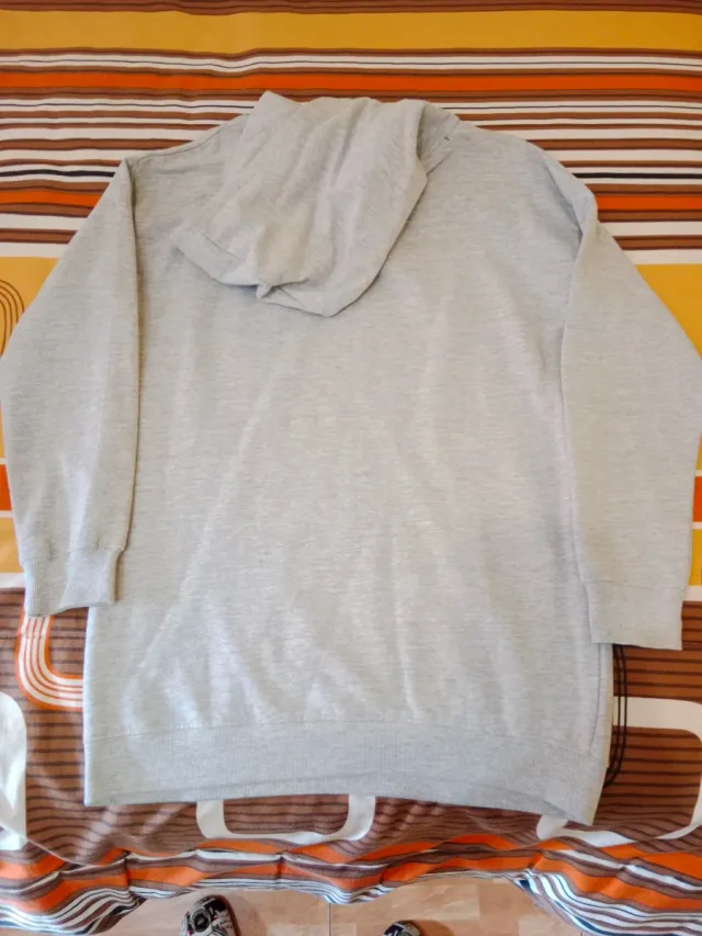 Sudadera Disney Mickey Mouse Lentejuelas Gris