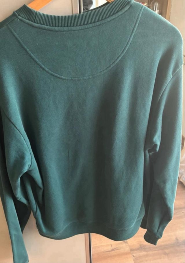 Sudadera Kenzo Verde Tigre Bordado