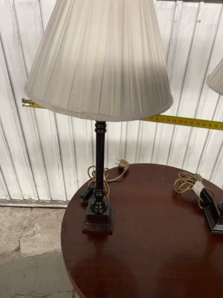 Pareja de lámparas de mesa
