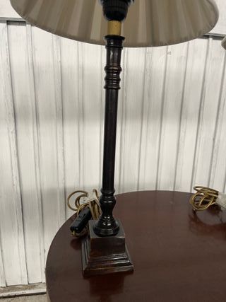 Pareja de lámparas de mesa