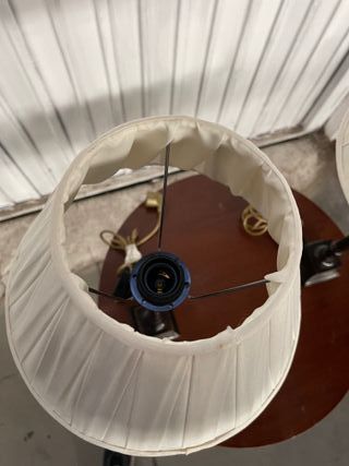 Pareja de lámparas de mesa