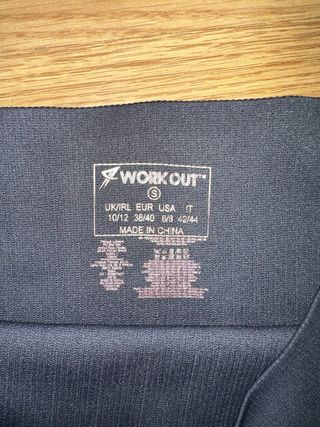 Mallas negras deportivas