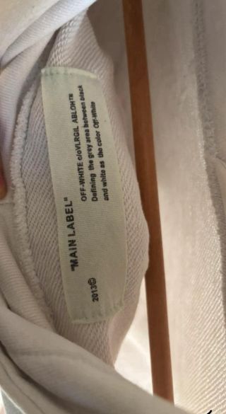 Felpa Off-White Beige