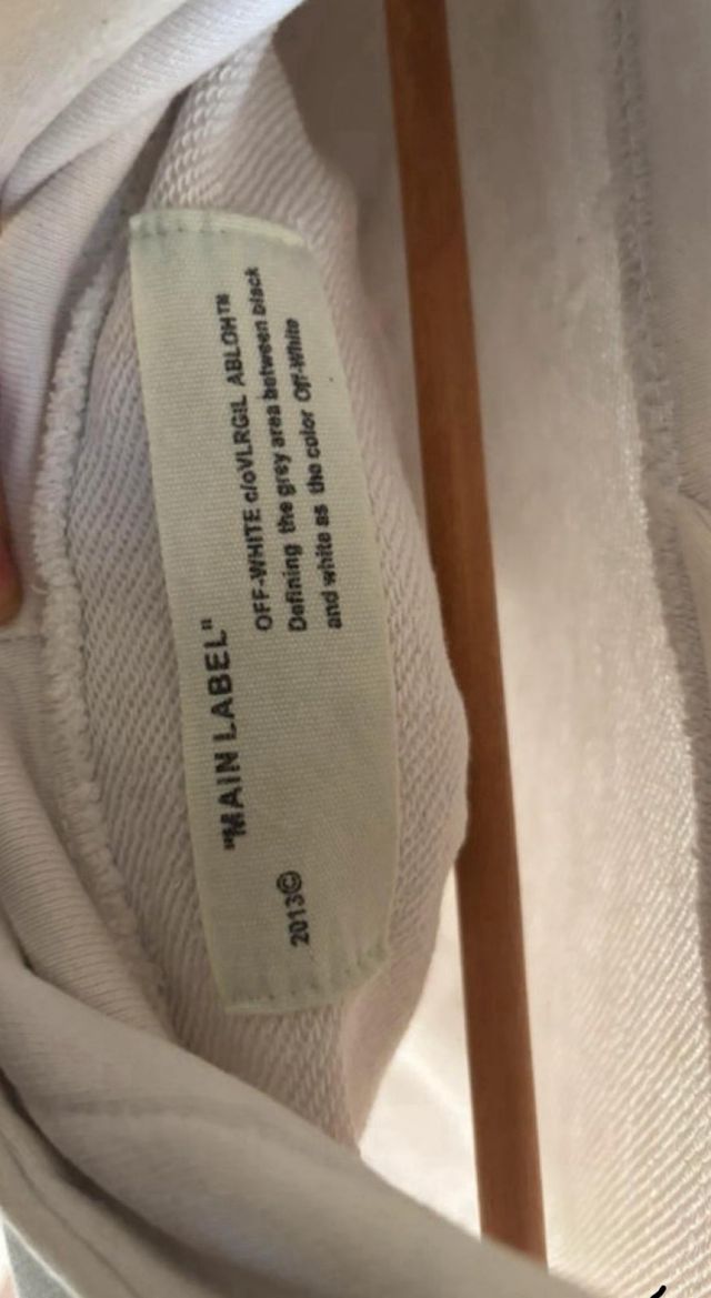 Sudadera Off-White Beige