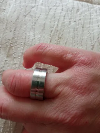 Anillo Philippe Biguet Acero Inoxidable