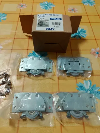 2  Kits Herrajes Puertas Correderas ALK