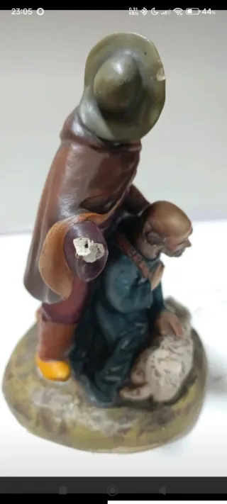Grupo de pastores antiguo 21 cm