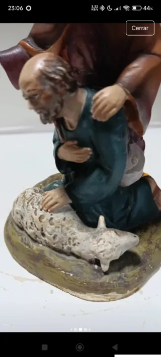 Grupo de pastores antiguo 21 cm