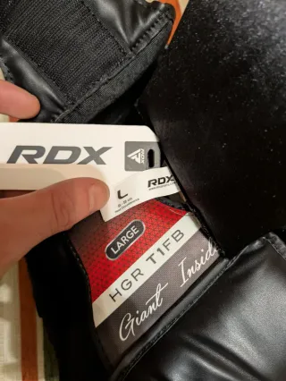 Casco de Boxeo RDX Negro