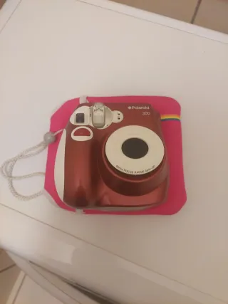 Polaroid 300 Macchina Fotografica Rossa