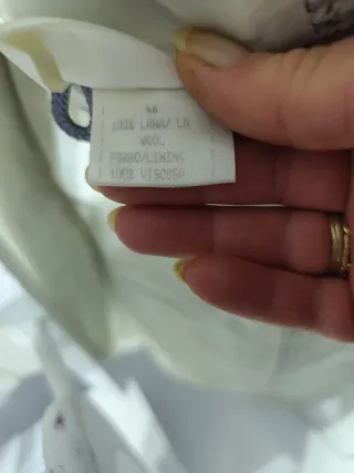 Americana Prieto Peretti Beige/Gris