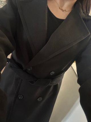 Cappotto invernale nero disponibile taglia s/m, Xl