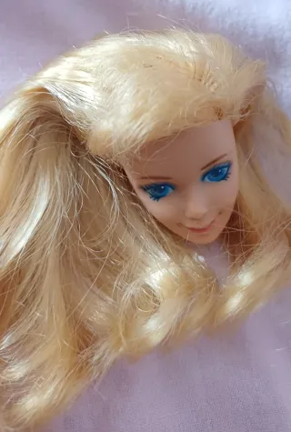 Testa Barbie anni '80