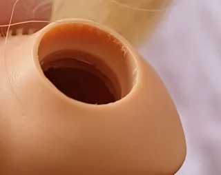 Testa Barbie anni '80