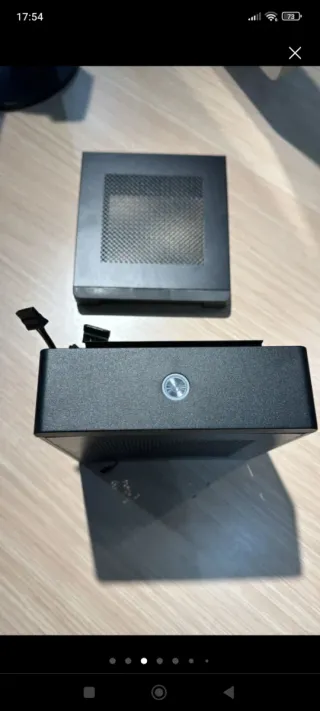 Caja PC Mini-ITX Negra