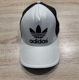 Gorra Adidas Original Negra y Blanca