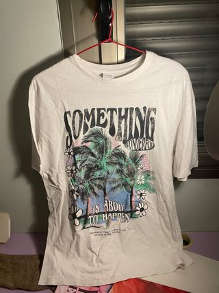 Camiseta Blanca Something Wonderful