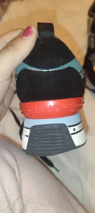 Scarpe Liu Jo donna n.40 nere e rosse