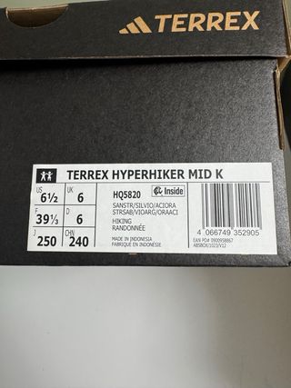 Zapatos Adidas Terrex Talla 39