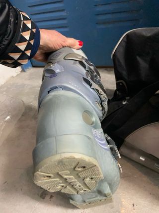 Botas Esquí Lange Mujer  con su bolsa .Poco Usadas
