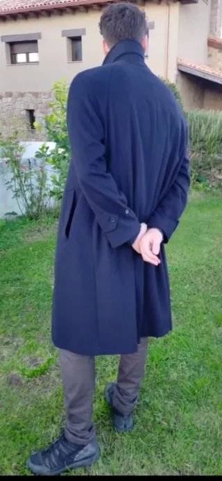 Abrigo Burberry Azul